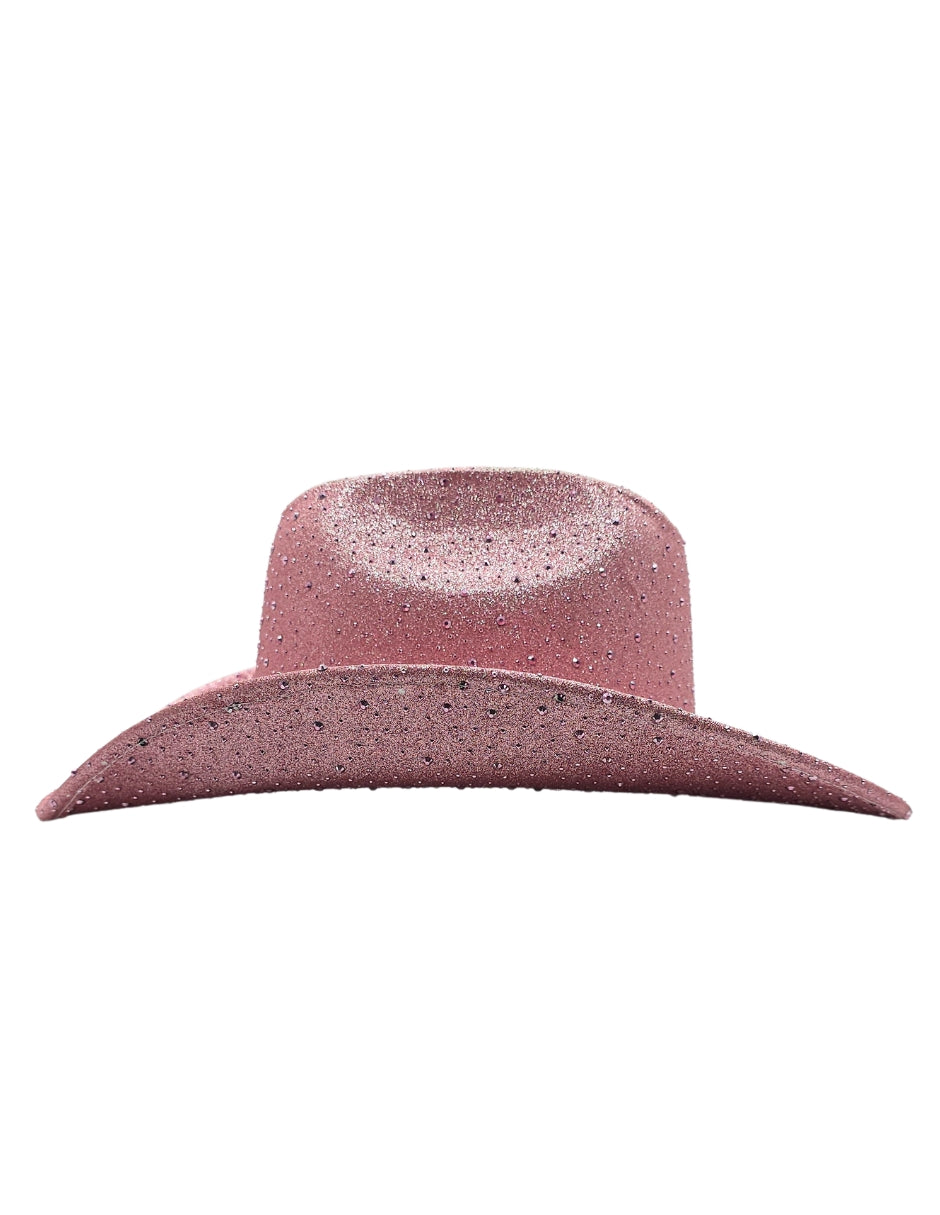 Texana color pink con destello de brillos, modelo MIDNIGHT SKY.