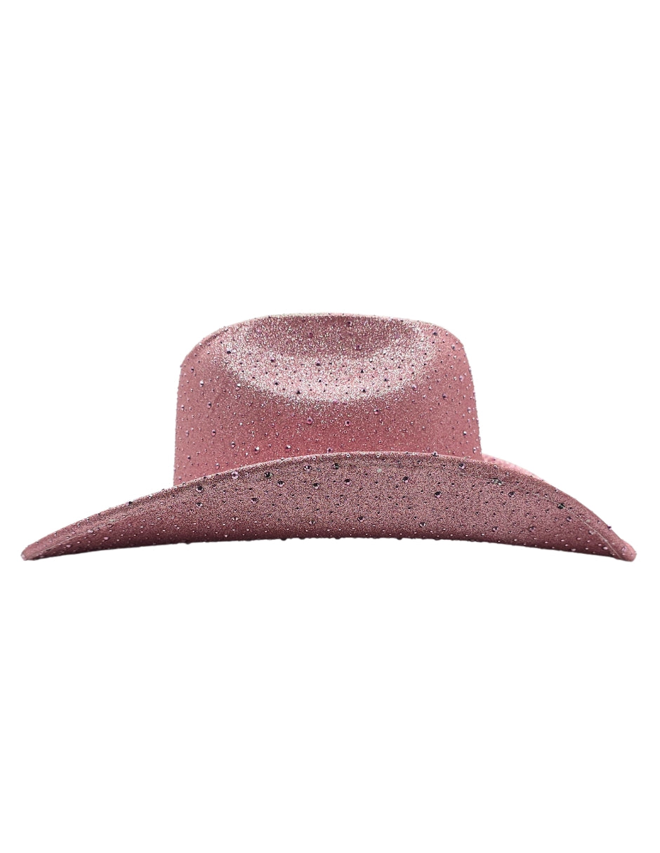Texana color pink con destello de brillos, modelo MIDNIGHT SKY.