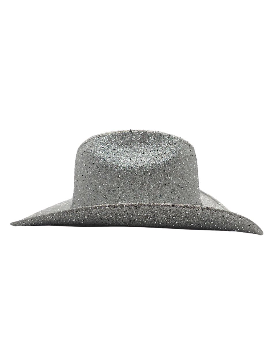 Texana color silver con destello de brillos, modelo MIDNIGHT SKY.