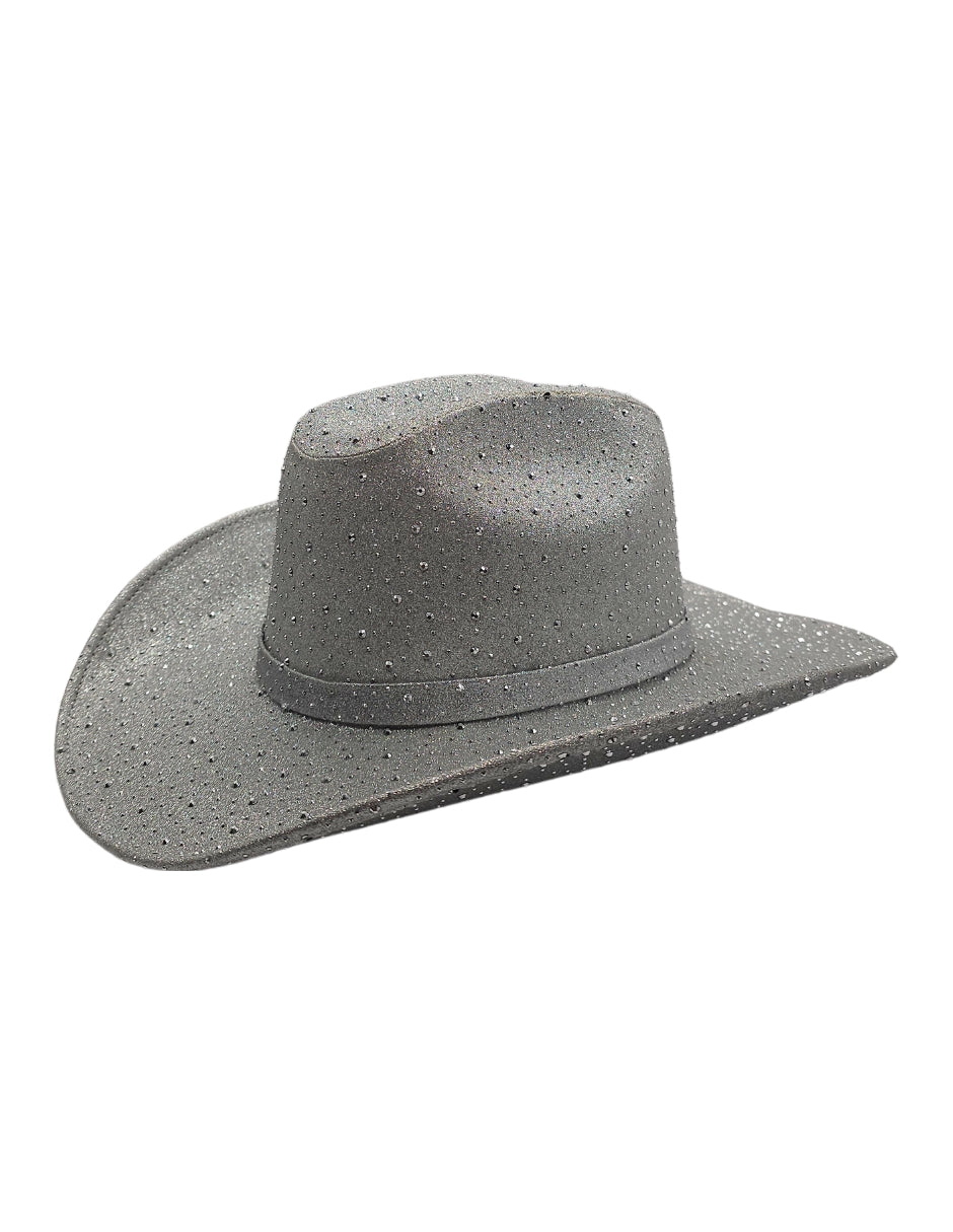 Texana color silver con destello de brillos, modelo MIDNIGHT SKY.