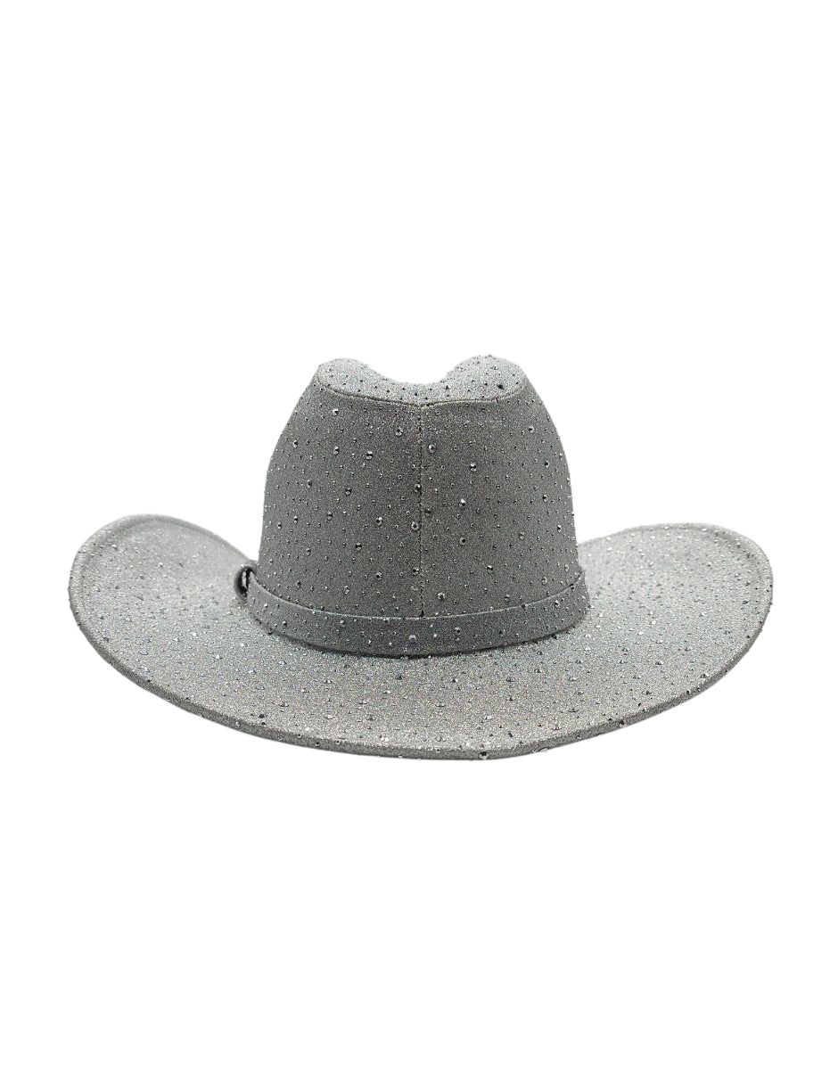 Texana color silver con destello de brillos, modelo MIDNIGHT SKY.