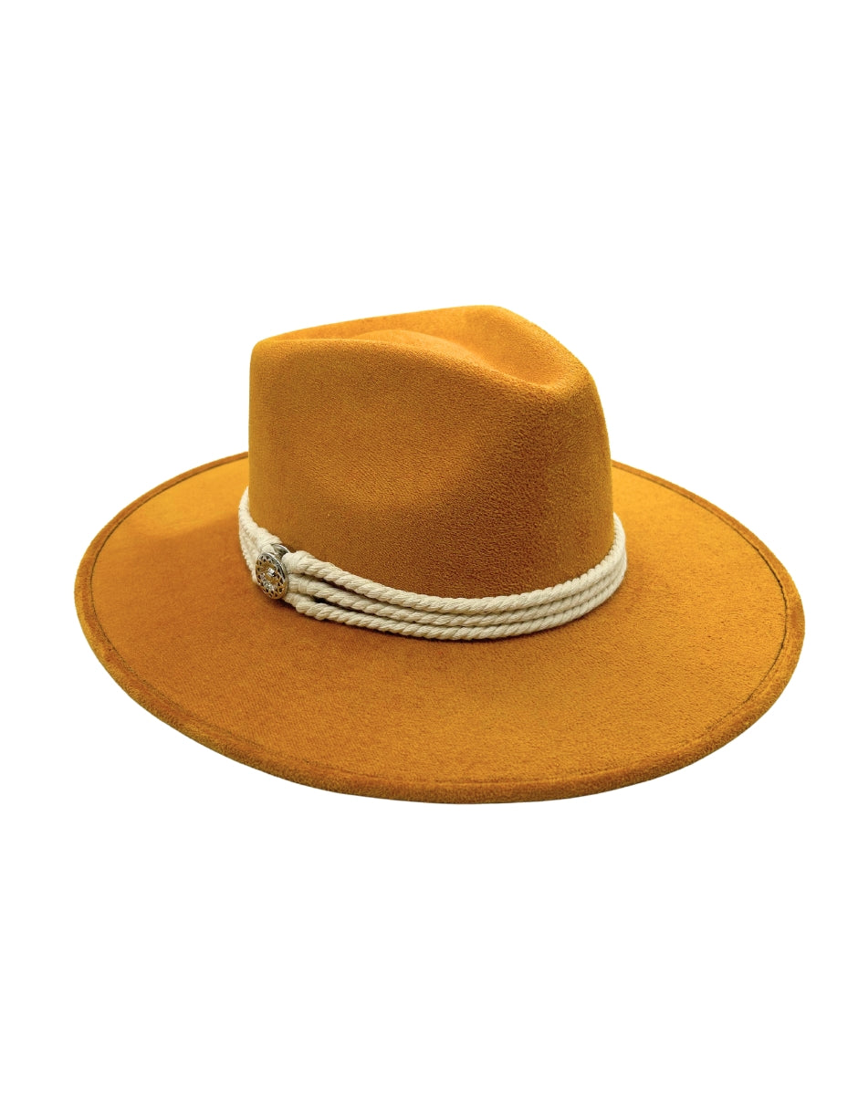 Sombrero de Autor en Color Amarillo, modelo SOFÌA.