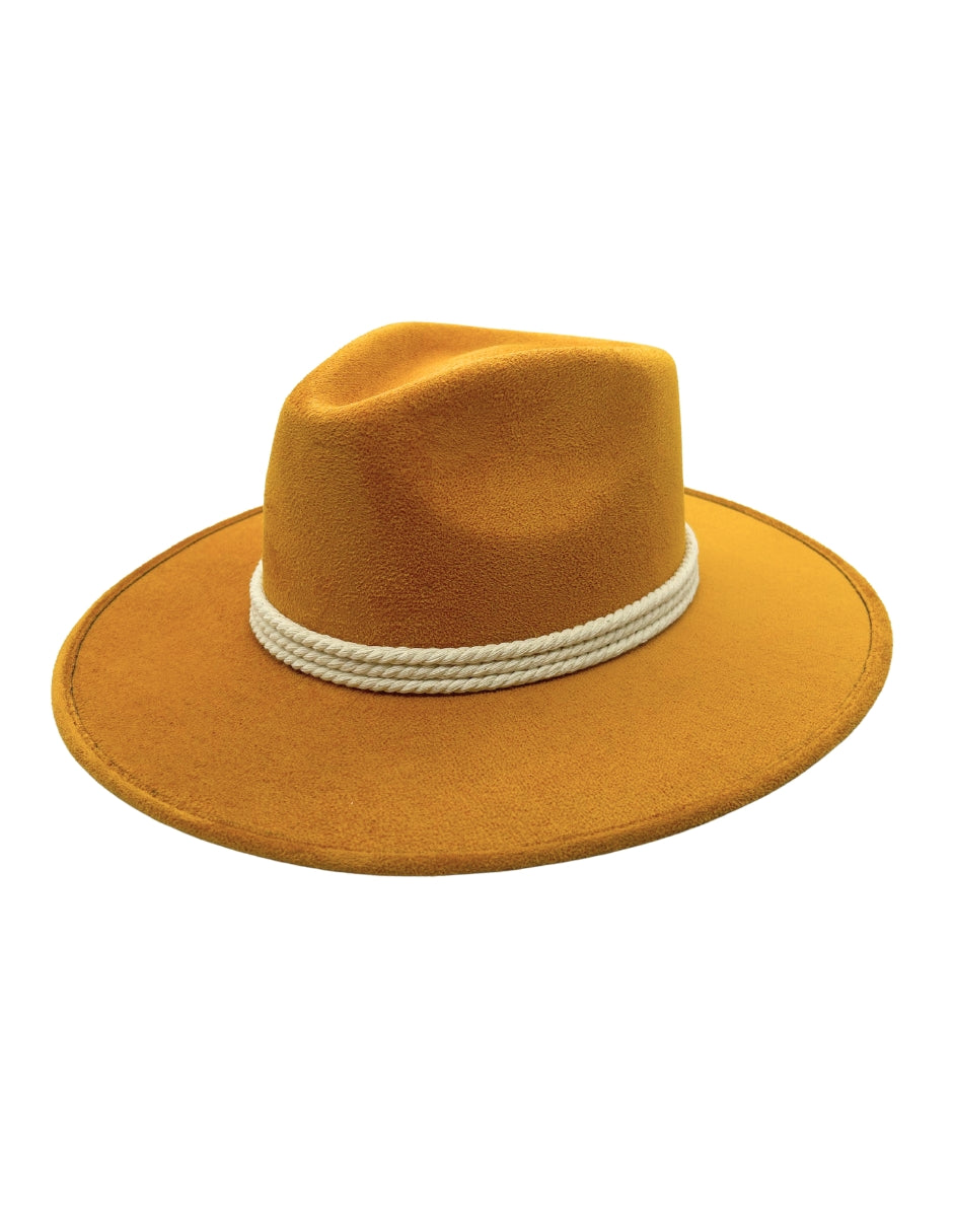 Sombrero de Autor en Color Amarillo, modelo SOFÌA.