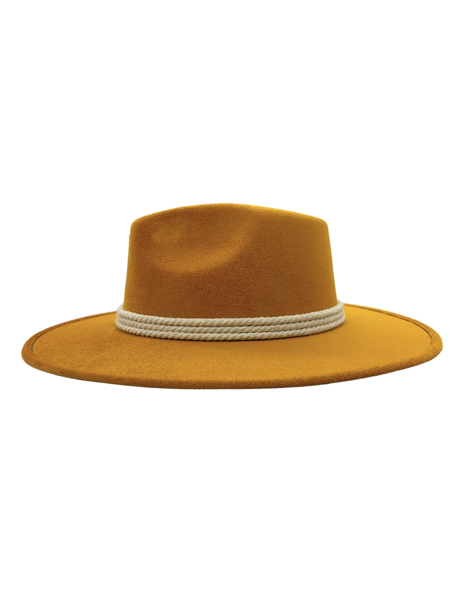 Sombrero de Autor en Color Amarillo, modelo SOFÌA.
