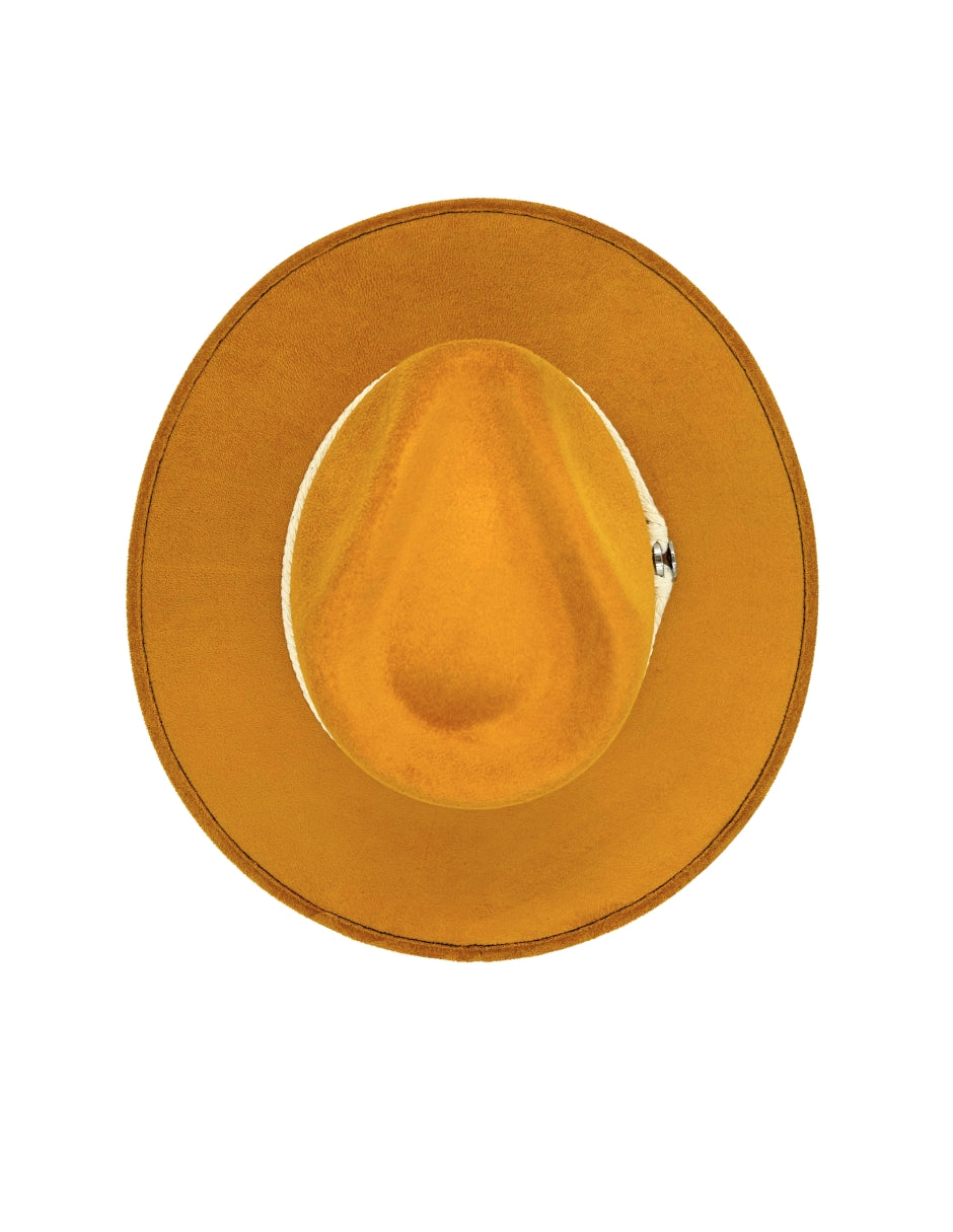 Sombrero de Autor en Color Amarillo, modelo SOFÌA.