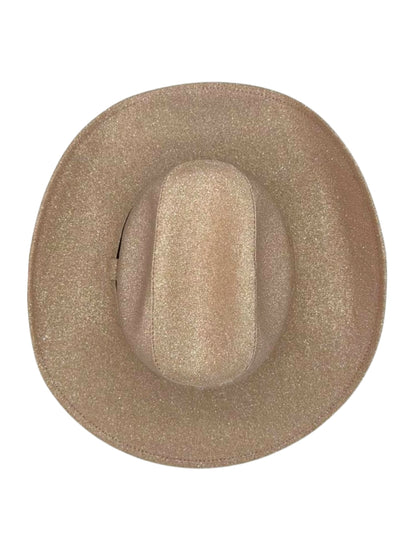 Texana Palo de Rosa Western Glam con Brillo, modelo ANDRÓMEDA.