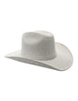 Texana Blanca Western Glam con Brillo, modelo ANDRÓMEDA.