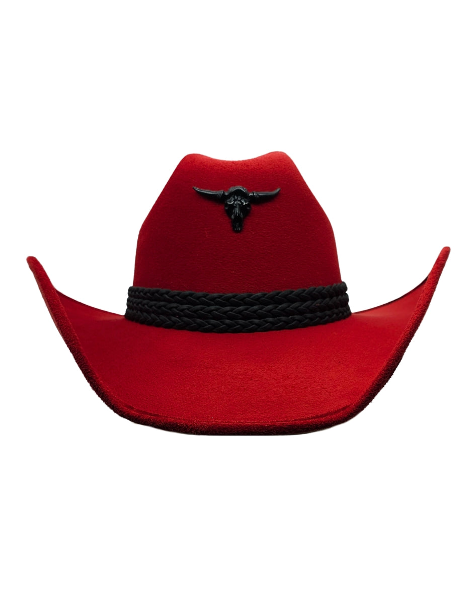 Texana Chihuahua de autor en Rojo, modelo THAURUS WESTERN.