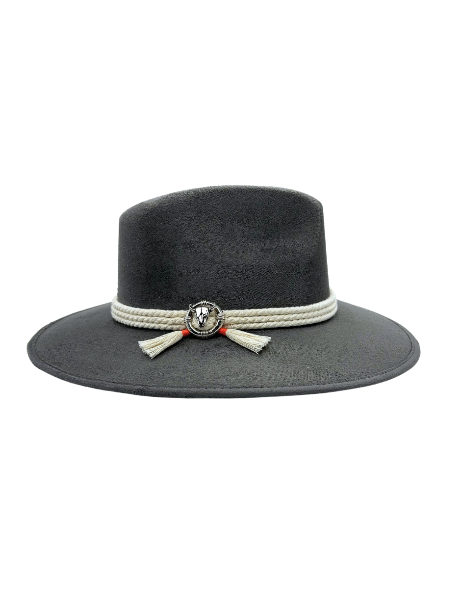 Sombrero de Autor color Gris Oxford, modelo BENJA.
