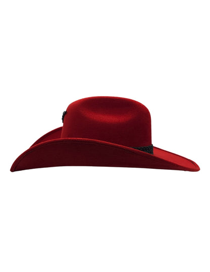 Texana Chihuahua de autor en Rojo, modelo THAURUS WESTERN.