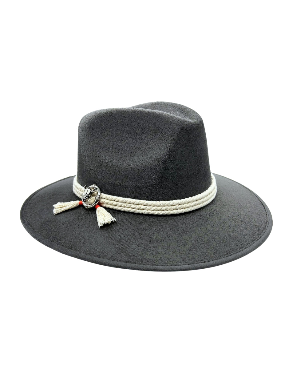 Sombrero de Autor color Gris Oxford, modelo BENJA.