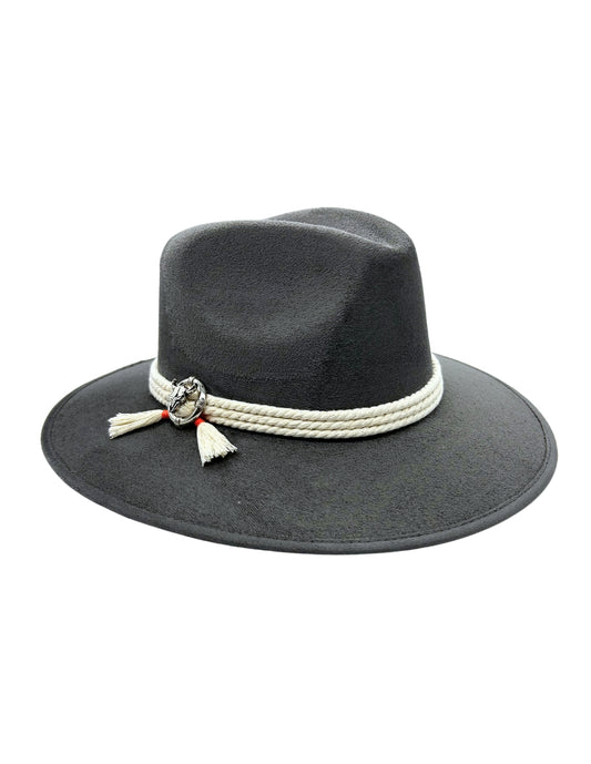 Sombrero de Autor color Gris Oxford, modelo BENJA.