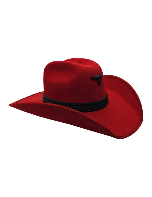 Texana Chihuahua de autor en Rojo, modelo THAURUS WESTERN.