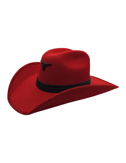Texana Chihuahua de autor en Rojo, modelo THAURUS WESTERN.