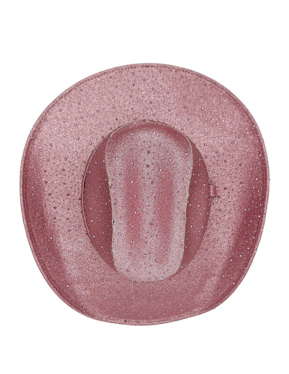 Texana color pink con destello de brillos, modelo MIDNIGHT SKY.