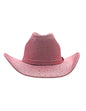 Texana color pink con destello de brillos, modelo MIDNIGHT SKY.