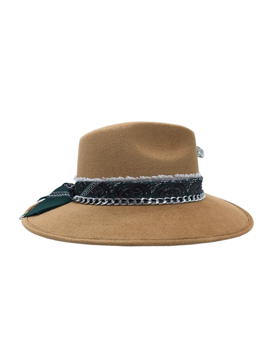 Sombrero Explorer de Autor con Detalles Únicos, modelo BILLY.
