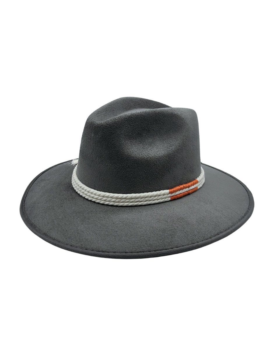 Sombrero de Autor color Gris Oxford, modelo BENJA.