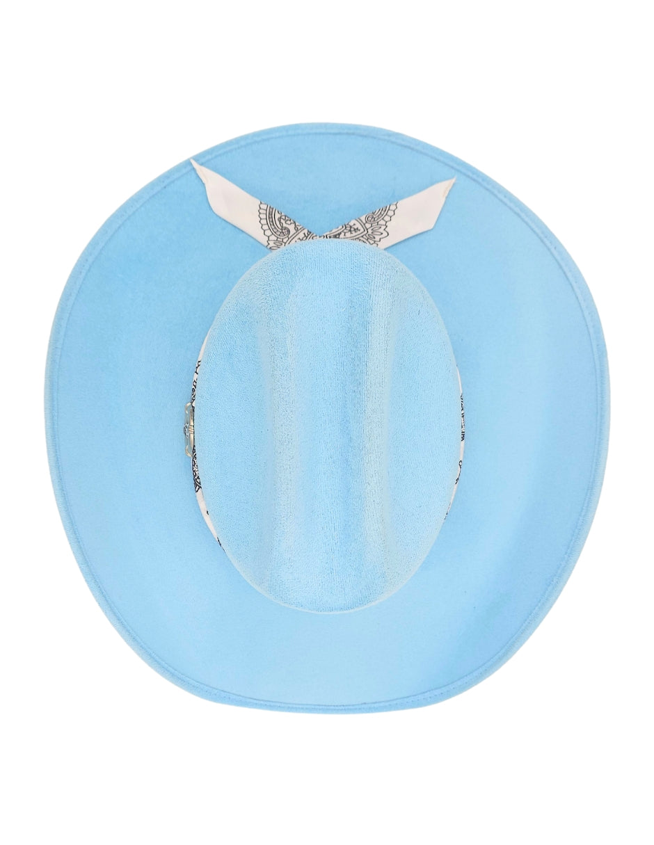 Texana Americana con toquilla personalizada, modelo LIVIE.