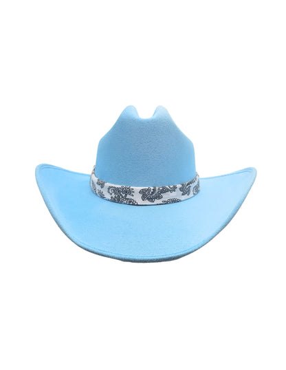 Texana Americana con toquilla personalizada, modelo LIVIE.