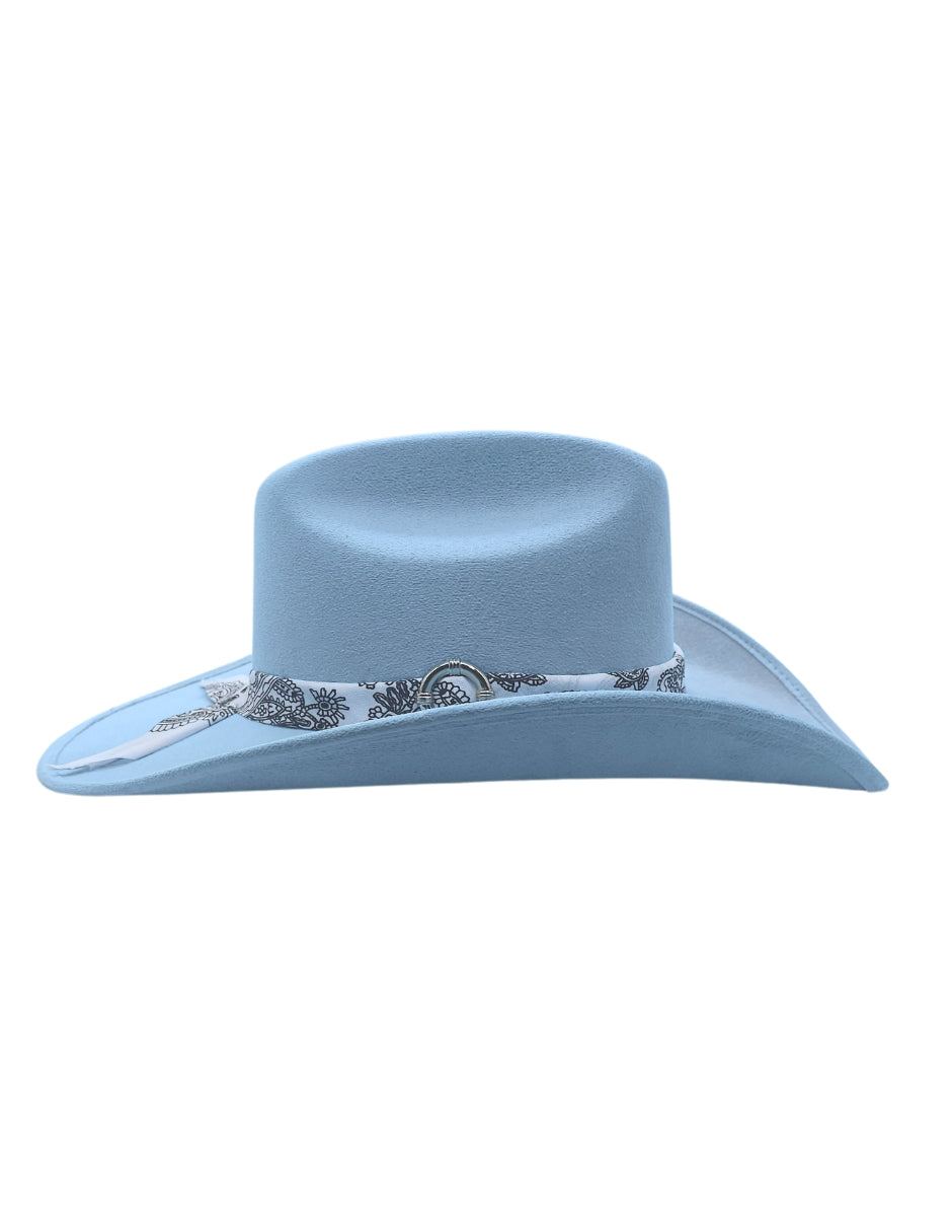 Texana Americana con toquilla personalizada, modelo LIVIE.