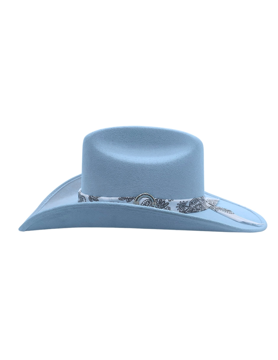 Texana Americana con toquilla personalizada, modelo LIVIE.