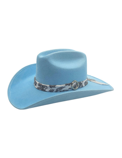 Texana Americana con toquilla personalizada, modelo LIVIE.