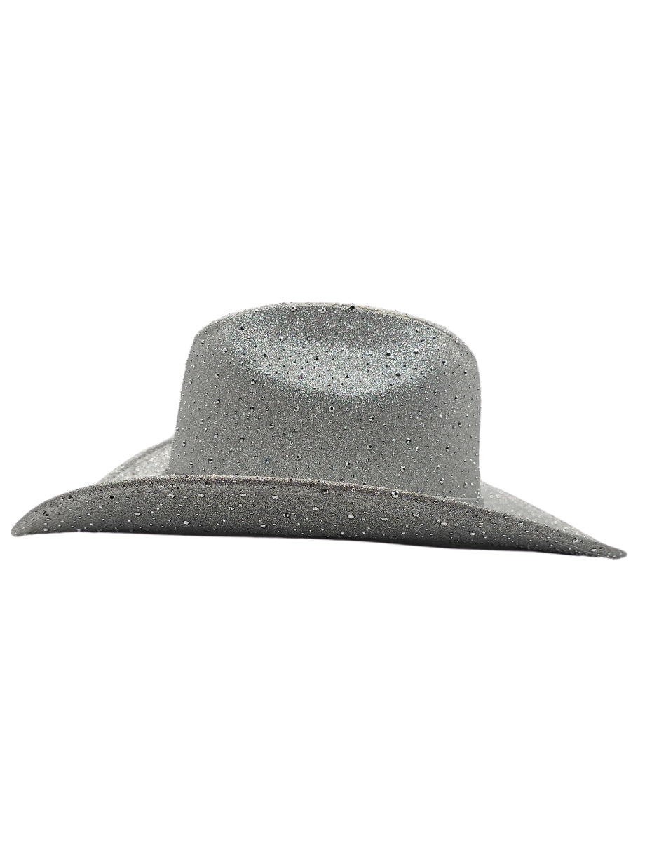Texana color silver con destello de brillos, modelo MIDNIGHT SKY.