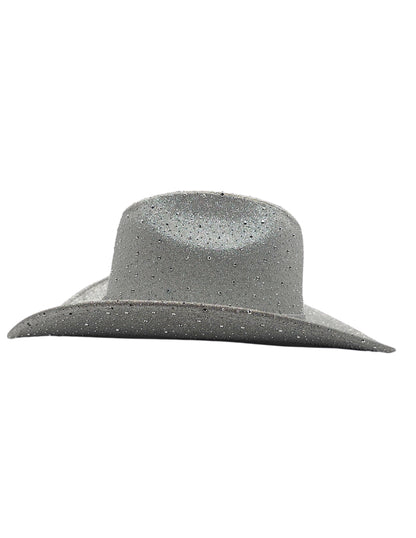 Texana color silver con destello de brillos, modelo MIDNIGHT SKY.