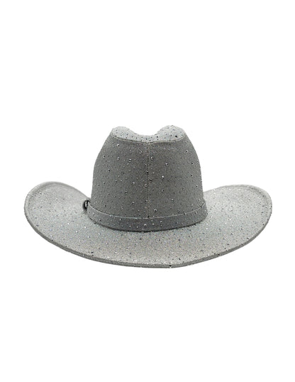 Texana color silver con destello de brillos, modelo MIDNIGHT SKY.