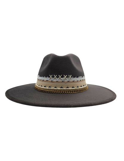 Sombrero en color Gris, diseño de Autor modelo OXFORD.