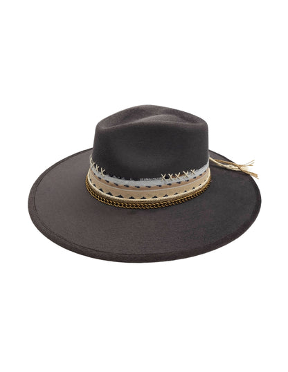 Sombrero en color Gris, diseño de Autor modelo OXFORD.