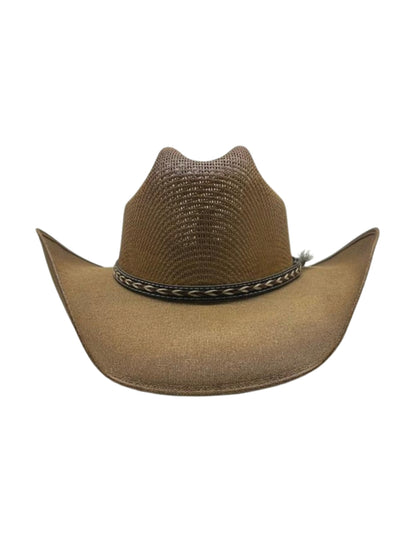 Texana De Lona con Efecto Quemado Sombrero Vaquero ITUMAR